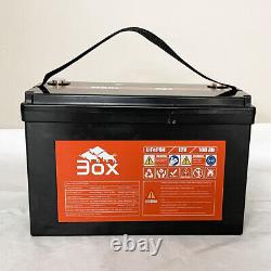 100Ah 12V LiFePO4 lithium iron phosphate Deep Cycle Battery for Solar RV OffGrid