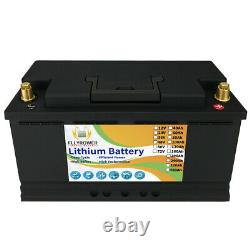 12V 100AH LiFePO4 Deep Cycle Lithium Iron Phosphate Battery for RV