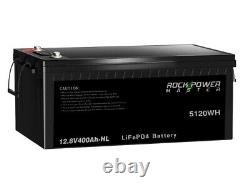 12V 100Ah 200Ah 300Ah 400Ah LiFePO4 Deep Cycle Lithium Battery RV Off-Grid Solar