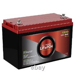 12V 100Ah LiFePO4 Lithium Iron Phosphate Deep Cycle Rechargeable Battery