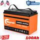 12v 100ah Lifepo4 Smart Lithium Iron Battery With Built-in Bluetooth Ip65 Rv Solar