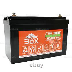 12V 100Ah LiFePO4 lithium iron phosphate Deep Cycle Battery for Solar RV OffGrid