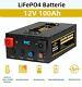 12v 100ah Lithium Battery Lifepo4 Rechargeable Deep Cycle Bms Home Rv Off-grid