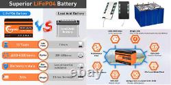 12V 100Ah Lithium-Iron Phosphate LFP BMS Battery Deep Cycle Solar LiFePO4 Marine