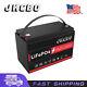 12v 100ah Rechargeable Lifepo4 Lithium Iron Phosphate Battery 4000+ Deep Cycle