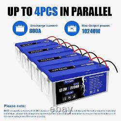 12V 200AH 2560WH LiFePO4 Deep Cycle Lithium Iron Phosphate Fast Charging Battery
