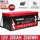 12v 200ah Deep Cycle Lithium Battery Lifepo4 Rechargeable For Solar Rv Off-grid