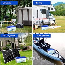 12V 200Ah LiFePO4 Deep Cycle Lithium Battery 2560Wh for RV Camper Off-Grid Solar