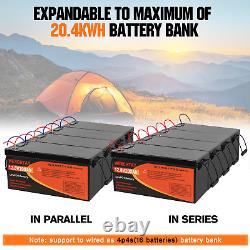 12V 200Ah LiFePO4 Lithium Battery Deep Cycle for RV Solar Off-grid Marine Motor