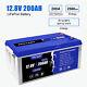 12v 200ah Lithium Iron Battery Lifepo4 Rechargeable Deep Cycle Home Rv Camping