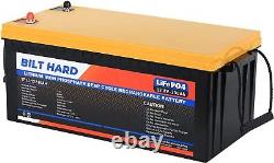 12V 200Ah Lithium LiFePO4 Battery Deep Cycles for RV, Solar, Marine, Off-Grid