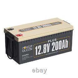 12V 200Ah Plus Deep Cycle Lithium Battery LiFePO4 200A BMS for RV Solar Off-grid