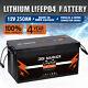 12v 250ah Lithium Iron Battery Lifepo4 Deep Cycle 3200wh For Solar Rv Camping Us