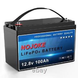 12V 25AH 30AH 50Ah 100AH LiFePO4 Lithium Battery Deep Cycle for RV Marine Solar