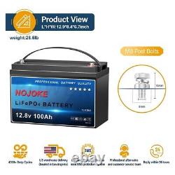 12V 25AH 30AH 50Ah 100AH LiFePO4 Lithium Battery Deep Cycle for RV Marine Solar