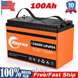 12V 300AH LiFePO4 Lithium Battery 200A BMS for Marine Off-Grid Solar System LOT