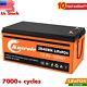 12v 300ah Lithium Lifepo4 Battery 8000+ Deep Cycle Built-in 200a Bms For Rv Oem