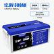 12v 300ah Deep Cycle Lifepo4 Battery Lithium-iron Phosphate For Rv Boat Home New