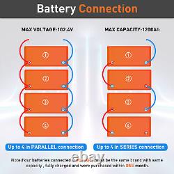 12V 300Ah 200AH LiFePO4 Smart Lithium Iron Battery WithBuilt-in Bluetooth IP65 Lot