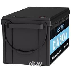 12V 300Ah 3328Wh LiFePO4 Lithium Battery 6000 Cycles 200A BMS for RV Solar