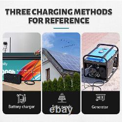 12V 300Ah LiFePO4 Lithium Battery 10000 Deep Cycle for Solar RV Off-grid Camping