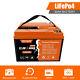 12v 30ah Lifepo4 Deep Cycle Lithium Iron Battery With Bms For Rv Off-grid Solar