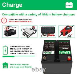 12V 30Ah LiFePO4 Lithium Iron Phosphate Deep Cycle Rechargeable Battery New