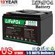 12v 30ah Lithium-ion Battery Lifepo4 Rechargeable Deep Cycle Bms Solar 4wd Rv