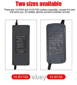 12V 3A Smart Charger for Lithium Iron Phosphate (LiFePO4) Battery 14.6V CC/CV