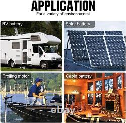 12V/48V 50AH 100AH 200AH Deep Cycle Lithium Battery LiFePO4 for RV Boat Solar