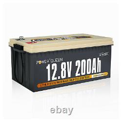 12V 50Ah 100Ah 200Ah Lithium Battery Deep Cycle LiFePO4 for Solar RV Off-grid