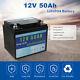 12v 50ah 600wh Lifepo4 Lithium Iron Phosphate Deep Cycle Rechargeable Battery
