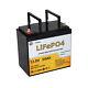 12v 50ah Lifepo4 Lithium Battery Pack For Deep Cycle Rv Marine Solar System 100a