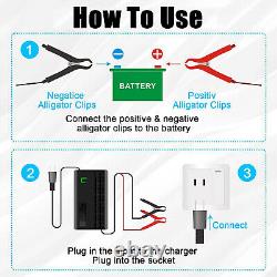 12V 50Ah LiFePO4 Lithium Battery with Charger, for RV Camping Marine Solar