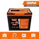12v 50ah Rechargeable Lifepo4 Lithium Iron Phosphate Battery 4500+ Deep Cycle Rv