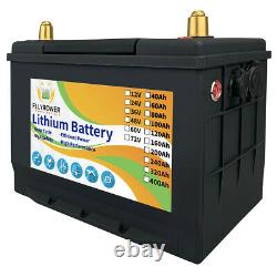 12V 60AH LiFePO4 Deep Cycle Lithium Iron Phosphate Battery for RV