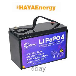 12V Battery LiFePo4 100Ah Lithium Iron Phosphate for RV Deep Cycles Solar System