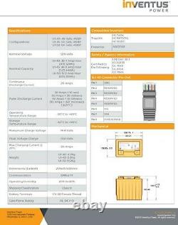 12V LiFePO4 38.4Ah Lithium Iron Phosphate Battery U1-40 FULLY TESTED, ICCNexergy