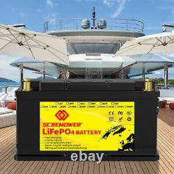 12V LiFePO4 Lithium Battery Deep Cycle for RV Off-Grid Marine 12V 100Ah