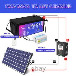 12V Lifepo4 Battery 50Ah 100Ah 200Ah Lithium Battery for RV Marine Solar System