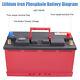 12v Lithium-iron Lifepo4 Battery 100ah 2100cca Group 49 Automotive Batteries Bms