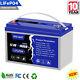 12.8v 100ah 1280wh Lifepo4 Lithium Battery Built-in Bms For Rv Off-grid Solar