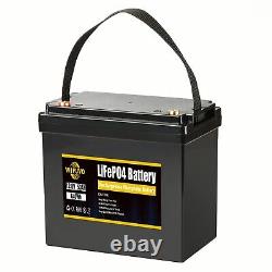 12.8V 100Ah LiFePo4 Battery Lithium Iron Phosphate Battery BMS for Solar Boat US