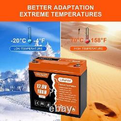 12.8V 18Ah LiFePO4 Lithium Battery For Fish Finders Electric Scooter Gate Opener