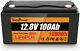 12 Volt 12v 100ah 1280wh Battery Lifepo4 Lithium Iron Phosphate (lifepo4)
