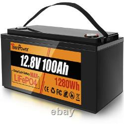 12v 100ah Lifepo4 Deep Cycle Lithium Iron Phosphate Battery for RV