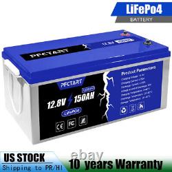 1920WH 12.8V 150Ah LiFePO4 Lithium Iron Battery Deep Cycle BMS For RV Boat BMS