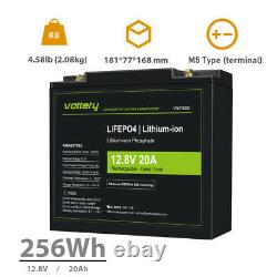 20Ah 12V LiFePO4 Lithium Battery Iron Phosphate BMS Deep Cycle Mobility Scooter