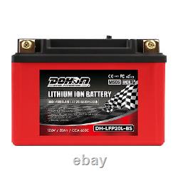 20L-BS 20ah Motorcycle LiFePO4 Battery Lithium Iron For Big Dog K-9 2006-2011