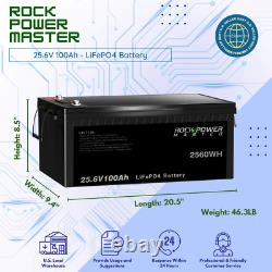 24V100Ah / 24V200Ah LiFePO4 Battery Lithium Iron Phosphate Battery Rechargeable